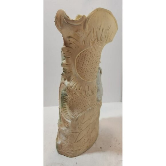 Antique 19th Century French Bisque Porcelain Victorian Man Spill Vase Figurine - Picture 6 of 16